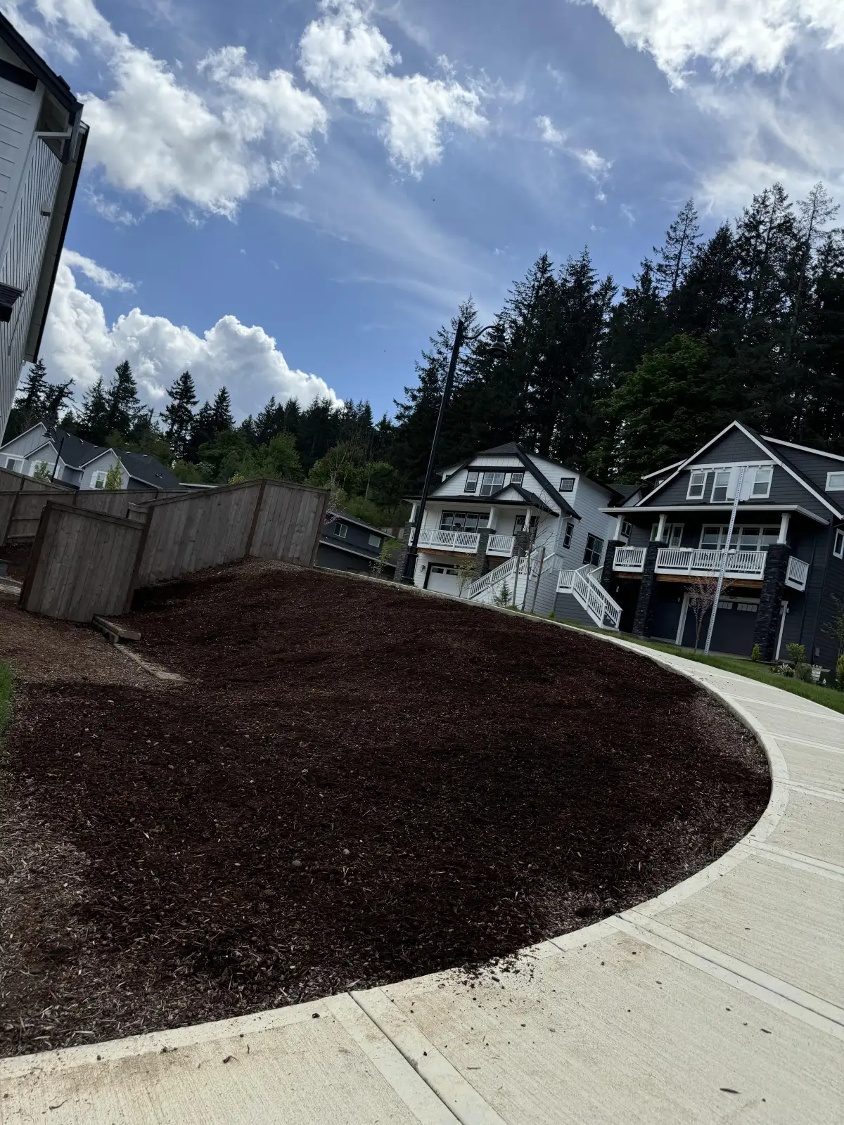 Yard clean up service by CreekView Landscape